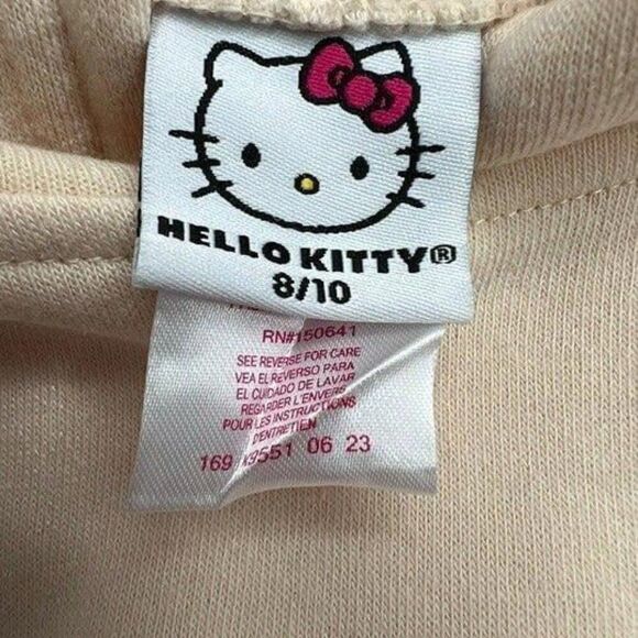 Sanrio Hello Kitty Girls Hoodie Sweatshirt Size 8/10 Kids - Picture 5 of 6